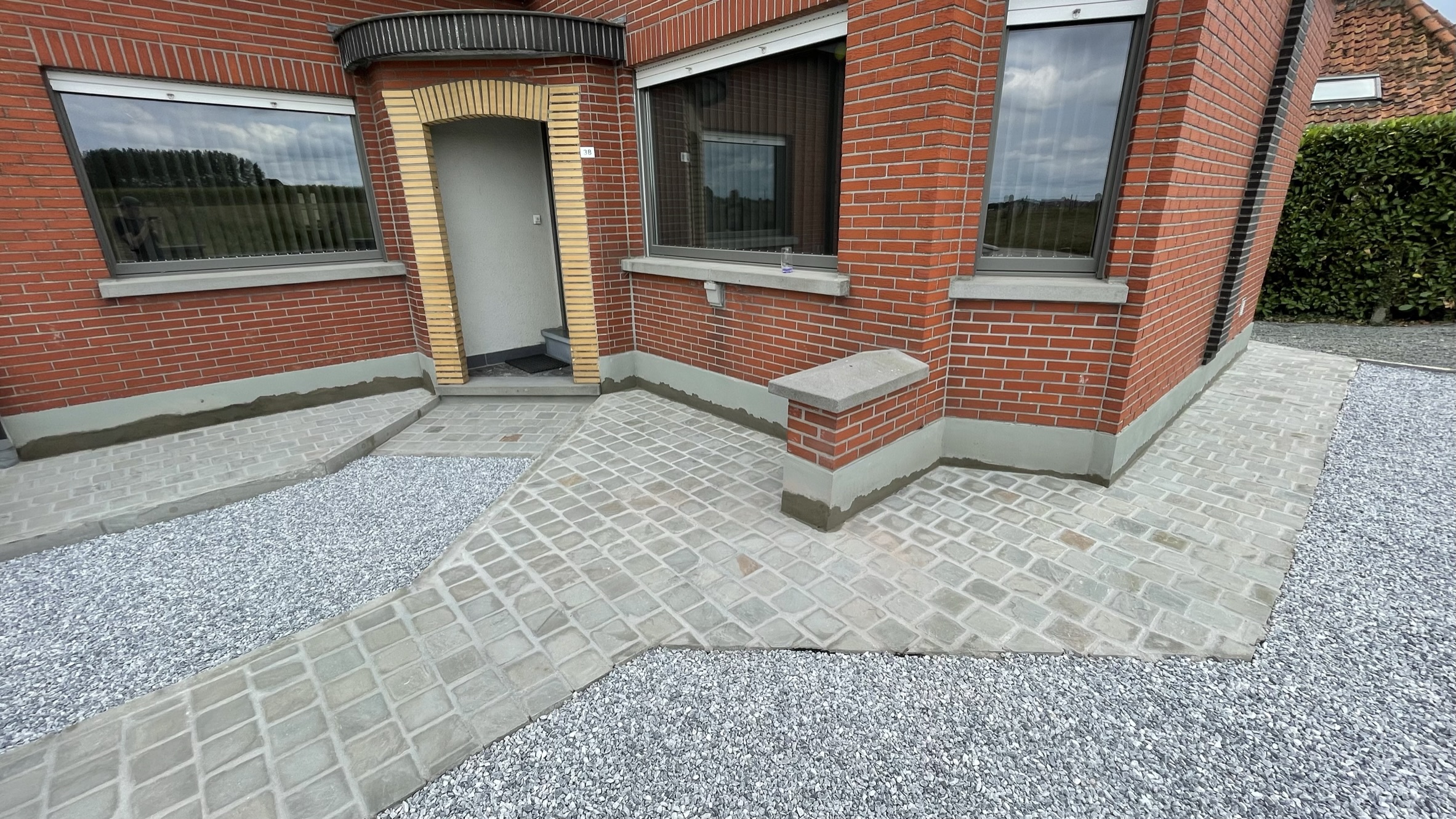 Na renovatie tuinzone