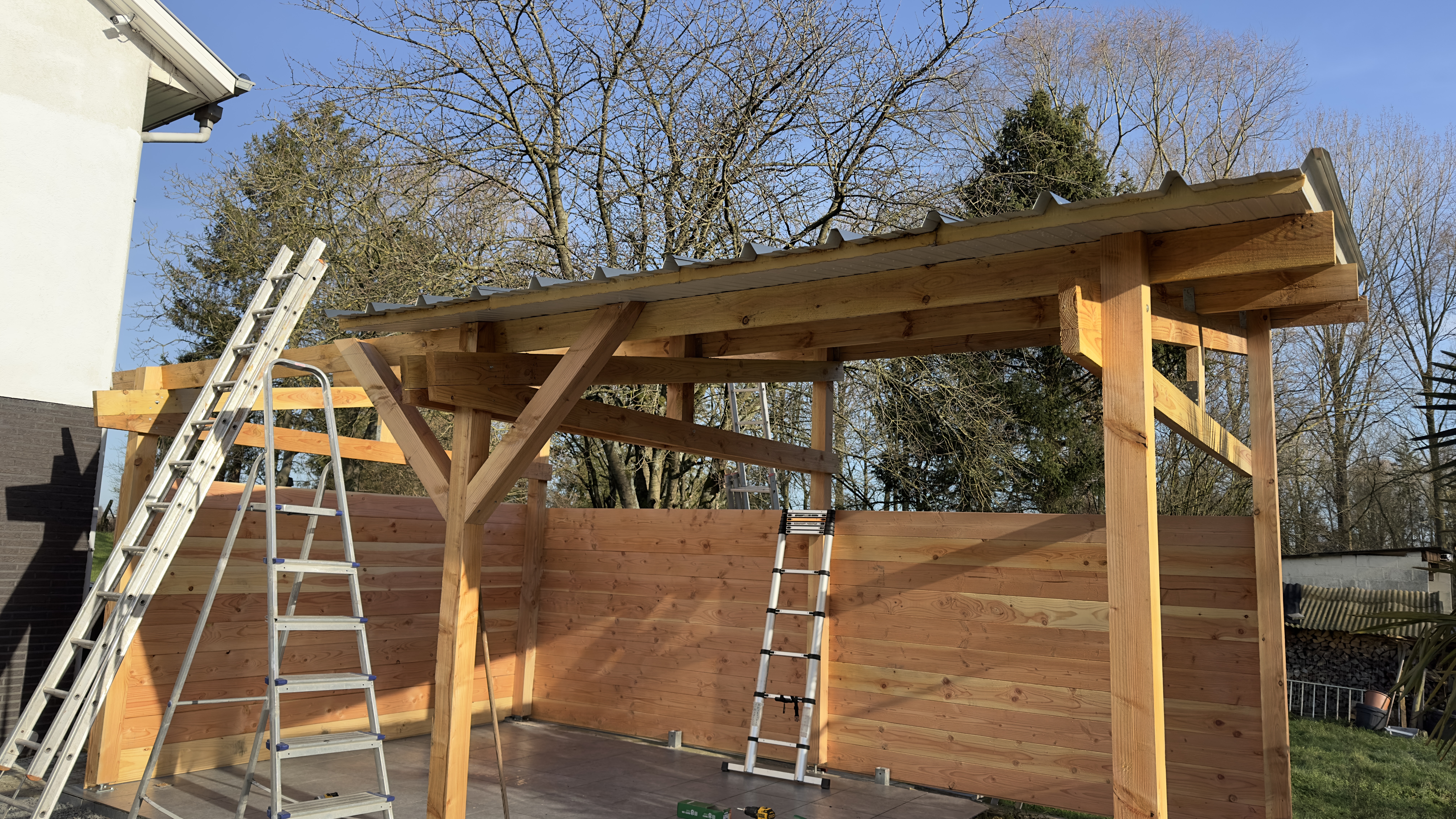 Extra foto 3 van Realisatie tuinhuis